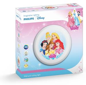 Philips 71884/28/P0 - LED Aplică perete copii DISNEY PRINCESS 4xLED/2,5W/230V