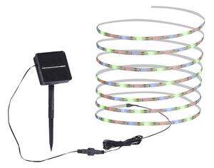 JUST LIGHT. 19971-18 - Bandă LED solară RGB TEANIA LED//3,7V 5 m 1200 mAh IP44