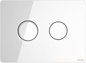 Cersanit Accento Circle buton de spălare pentru WC alb S97-055