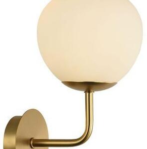 Maytoni Erich lampă de perete 1x40 W alb-auriu MOD221-WL-01-G