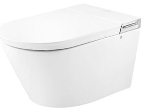 Clean Wave Breeze toaletă cu spălare agăţat fără margine cu spălare turbionară alb CWB700