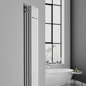 Sapho Pilon calorifer de baie decorativ 180x27 cm alb IZ121T