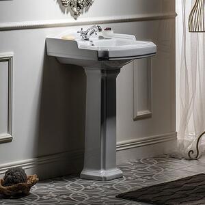 Aqualine Antik piedestal lavoar alb AK103