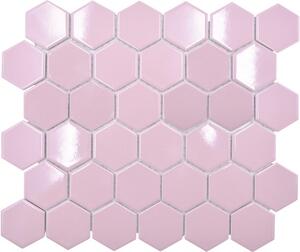 Mozaic piscină HX 520 hexagon uni 32,5x28,1 cm