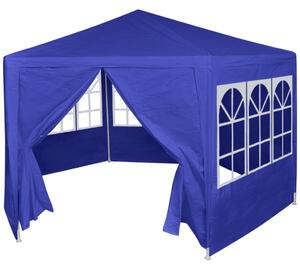 42347 Marquee with 6 Side Walls Blue 2x2 m