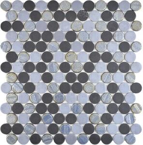 Mozaic 05 rond eco mix 29,7x30,8 cm