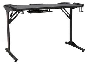 Masa birou B-216, negru, PAL/metal, 120x60x76 cm