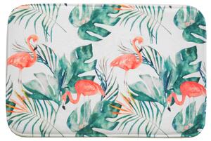 Hyggli Flamingo covor de baie 60x40 cm dreptunghiular mix culori 70-059