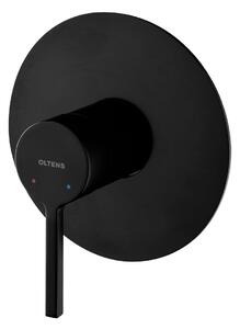 Oltens Rann baterie de duș ascuns negru mat 33107300