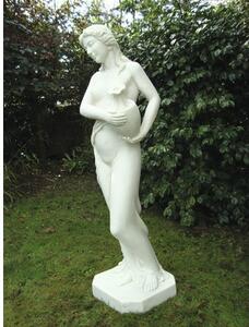Figurină de grădină Grace, marmură, 22x26x81,5 cm