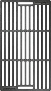 Placă de grătar tip grill Tenneker Carbon, fontă, 41,9 x 24 x cm, negru