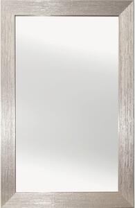 Oglinda cu rama argintie cu insertii 60x90 cm