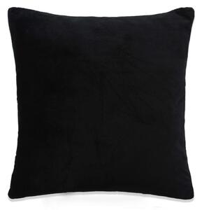 Set perne decorative, 2 buc., negru, 60x60 cm, textil
