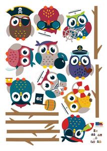 Set autocolante Ambiance Owls