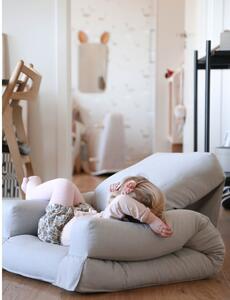 Fotoliu de relaxare pentru copii albastru Mini Hippo - Karup Design
