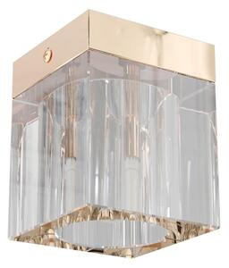 Open Design OR86188 - Lampă spot CUBO 1xG9/8W/230V sticlă transparentă/aur roz