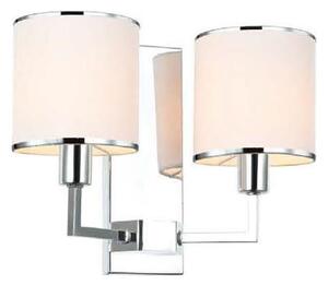 Open Design OR81497 - Aplica de perete CASA 2xE14/12W/230V, crom lucios/crem