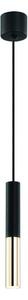 Open Design OR80810 - Pendul SLIMI pe cablu 1xG9/3,5W/230V negru/auriu
