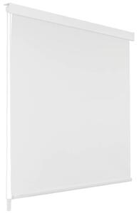 Jaluzea roletă de duș, alb, 120x240 cm