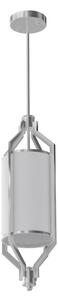 Lustră cu tijă ZUNDO Open Design OR85853, 1xE27/15W/230V, crom mat/alb