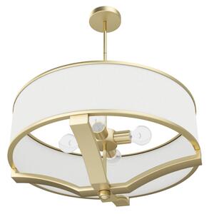 Open Design OR84818 - Lustra cu tijă GERDO 4xE27/12W/230V alamă/alb