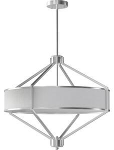 Open Design OR85822 - Lustru cu tijă ZUNDO 4xE27/15W/230V crom mat/alb