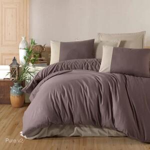 Lenjerie de pat ranforce Clasy king size (PURE V2)