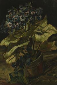 Artă imprimată Cineraria (Dark Gothic Floral) - Vincent van Gogh, (26.7 x 40 cm)