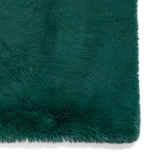 Covor Think Rugs Super Teddy, 150 x 230 cm, verde smarald
