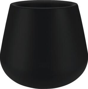 Ghiveci Pure Cone rotund, Ø 45 cm, H 36,3 cm, negru