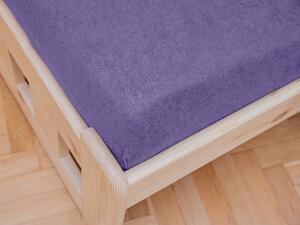 Cearsaf terry EXCLUSIVE violet Inchis 200x220-cm