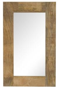 Oglindă, lemn masiv de mango, 50 x 80 cm