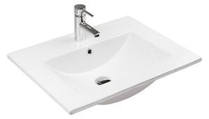 Hagser Erika lavoar 60x47 cm dreptunghiular mobilier-încastrat alb luciu HGR50000041