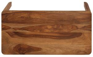Masă de bucătărie, lemn masiv de sheesham, 120 x 60 x 76 cm