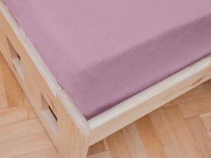 Cearsaf Jersey cu elastic 180 x 200 cm roz Gramaj (densitatea fibrelor): Lux (190 g/m2)