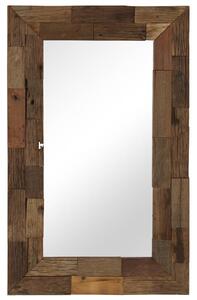 Oglindă, 50 x 80 cm, lemn masiv reciclat