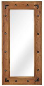 Oglindă, 50 x 110 cm, lemn masiv de acacia