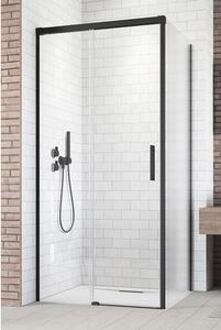 Ușă glisantă duș Radaway Idea Black KDJ stânga 120x200,5 cm, sticlă transparentă, profil negru