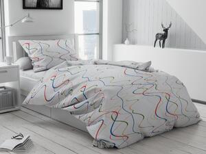 Lenjerie de pat bumbac Color alb Tip plic hotel Dimensiune lenjerie de pat: 70 x 90 cm | 140 x 220 cm