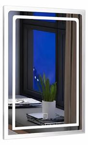 Oglinda LED pentru masuta de machiaj CRYSTAL - White