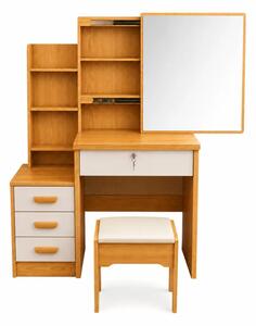 SET CRYSTAL - Masuta de machiaj cu oglinda clasica - OAK