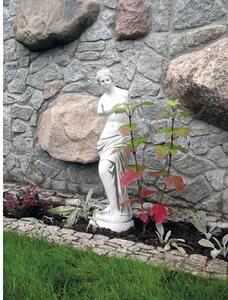 Statuie decorativă Chloe H 70 cm alb
