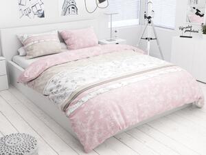 Lenjerie de pat din bumbac Culoare Roz, FORENZA Dimensiune lenjerie de pat: 2 buc 70 x 90 cm | 200 x 220 cm