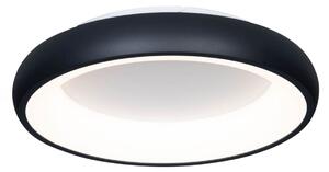Plafonieră modernă neagră 45 cm cu LED-uri reglabile - Cardona