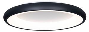 Plafonieră modernă neagră 60 cm cu LED-uri reglabile - Cardona