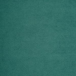 Canapea Chesterfield, formă L, catifea, 199x142x72 cm, verde