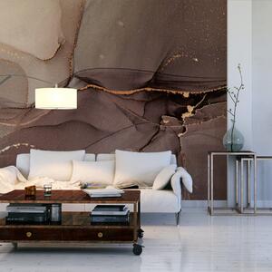 Fototapet Marble In Shades Of Brown And Beige