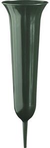 Vas pentru flori Geli plastic, Ø 12,5 cm, verde