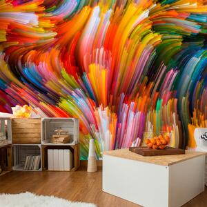 Fototapet - Rainbow Waves