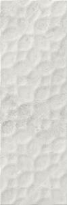 Faianţă baie / bucătărie Sanremo Flower White rectificată 30x90 cm